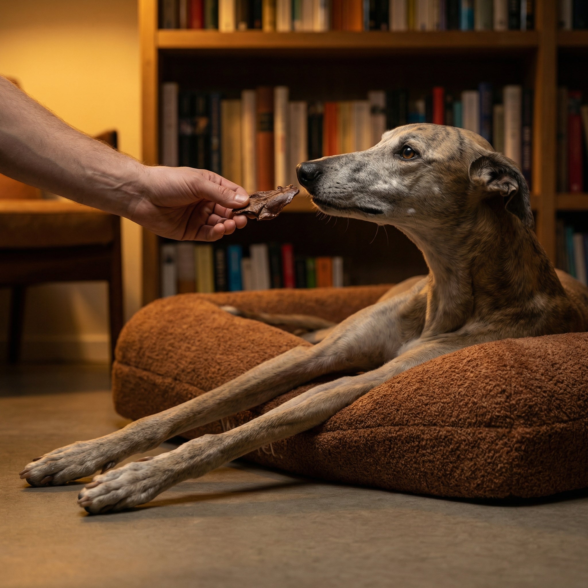 Woefel Premium Hondenmand - Camel