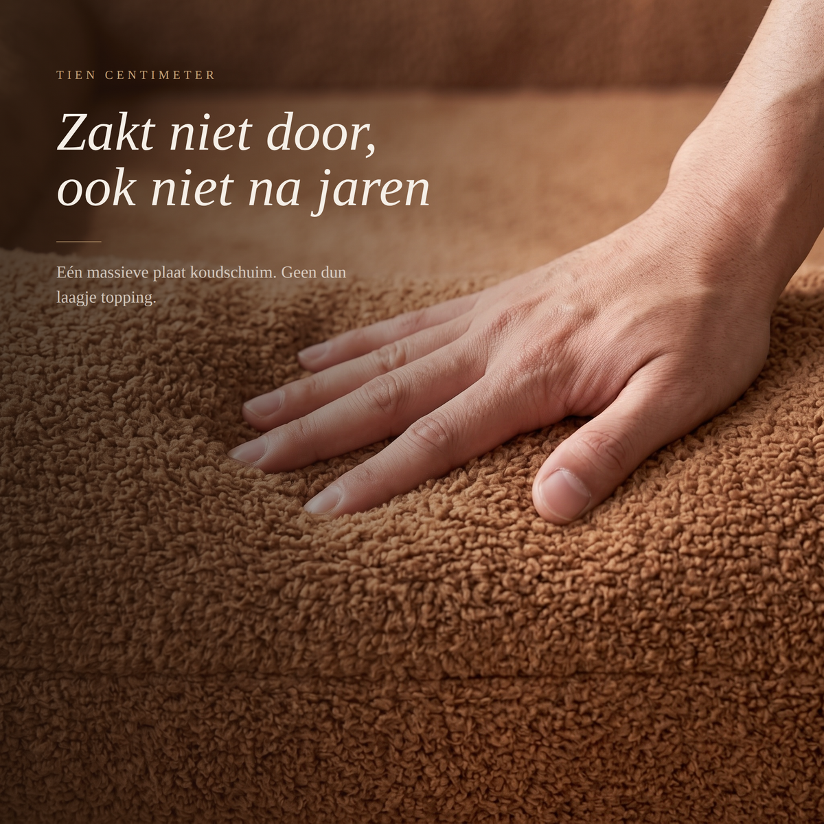 Woefel Orthopedische Hondenmand - Camel