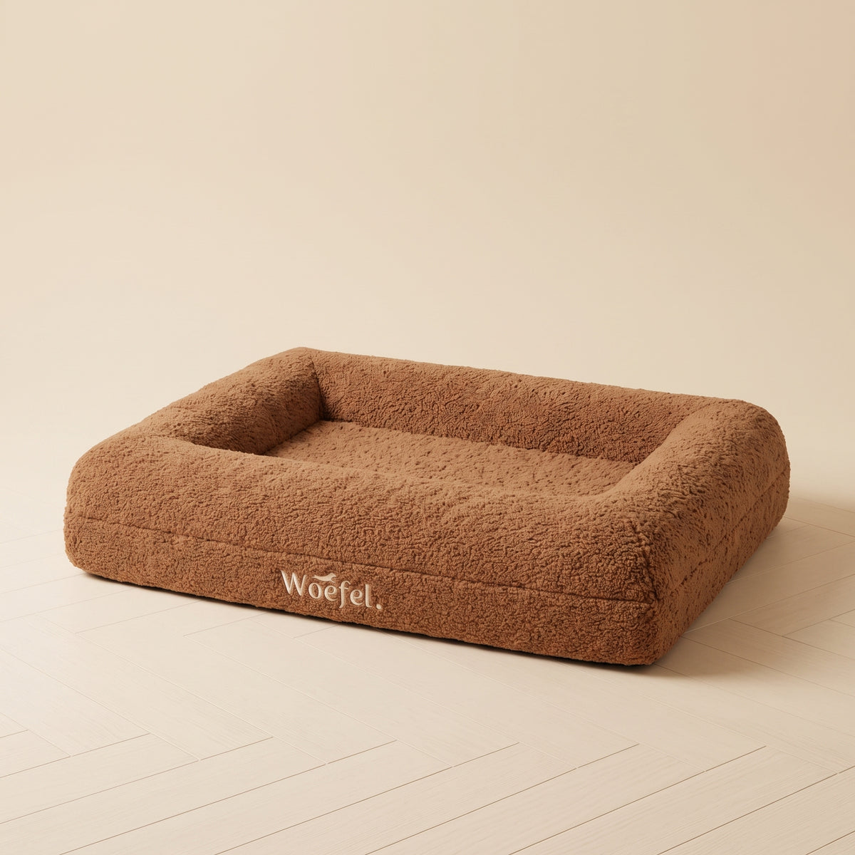 Woefel Orthopedische Hondenmand - Camel