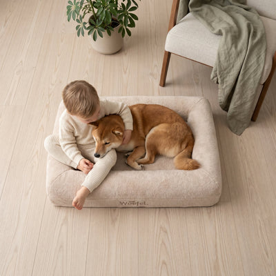 Woefel Orthopedische Hondenmand - Beige