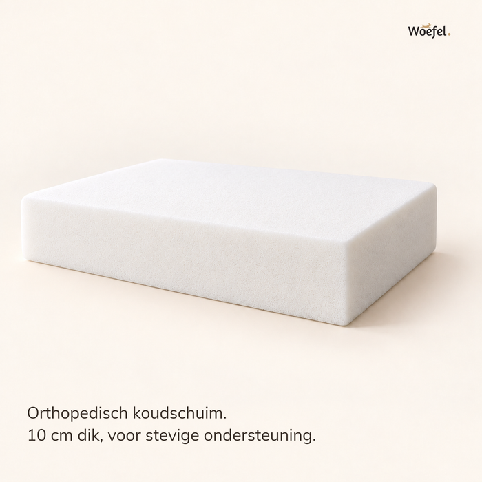 De plaat orthopedisch koudschuim van 10 cm dik