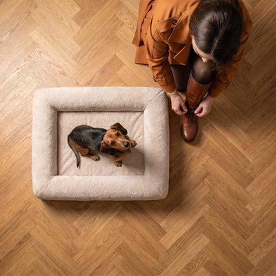 Woefel Orthopedische Hondenmand - Beige