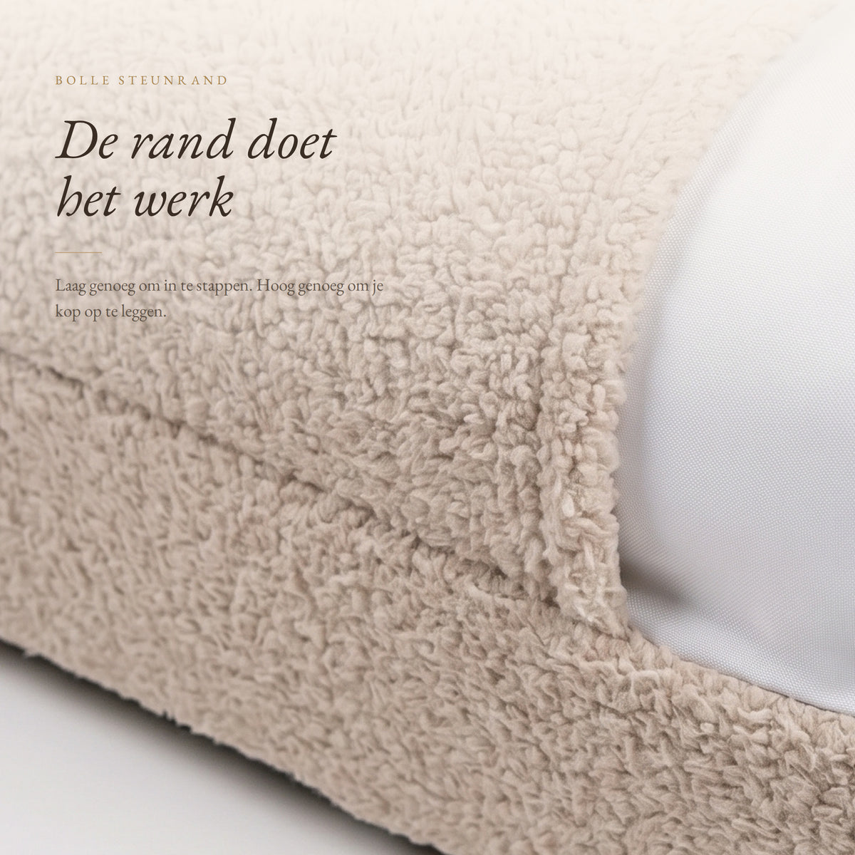 Woefel Orthopedische Hondenmand - Beige