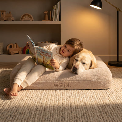 Woefel Orthopedische Hondenmand - Beige