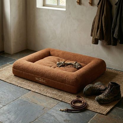 Woefel Premium Hondenmand - Camel