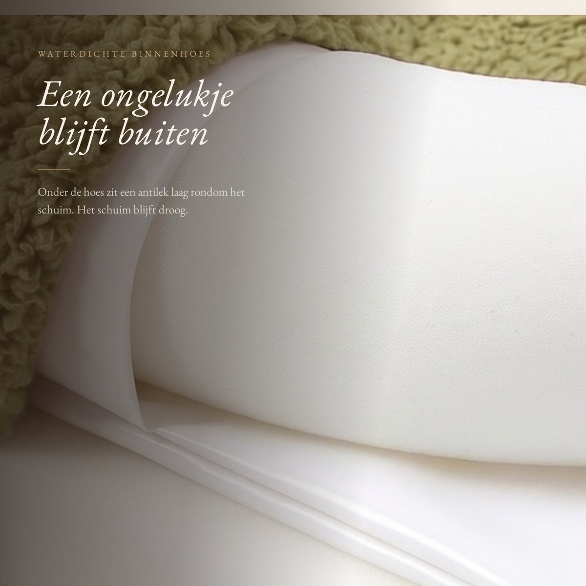 Woefel Orthopedische Hondenmand - Olijf Groen
