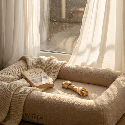 Woefel Orthopedische Hondenmand - Beige