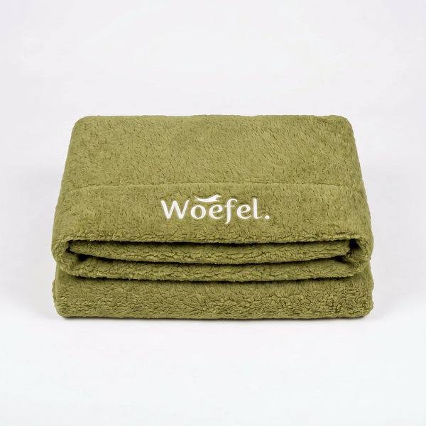 Woefel hoes olijf groen